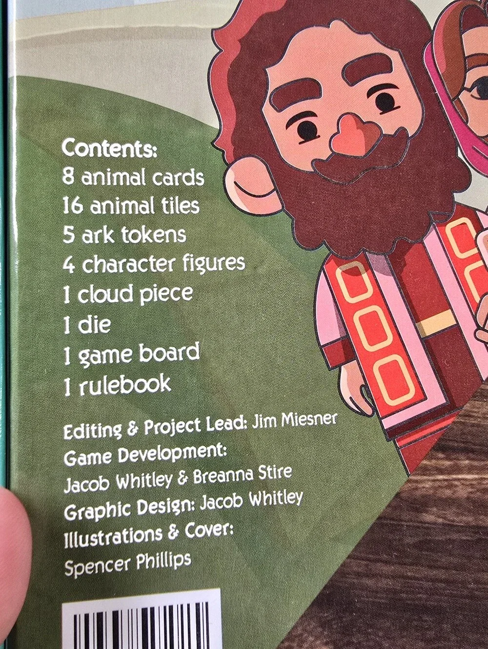 Beat The Flood: A Noah's Ark Board Game Brave Books COMPLETE - missing Rule Book